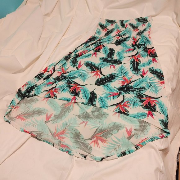Floral High Low Dress - Picture 1 of 4